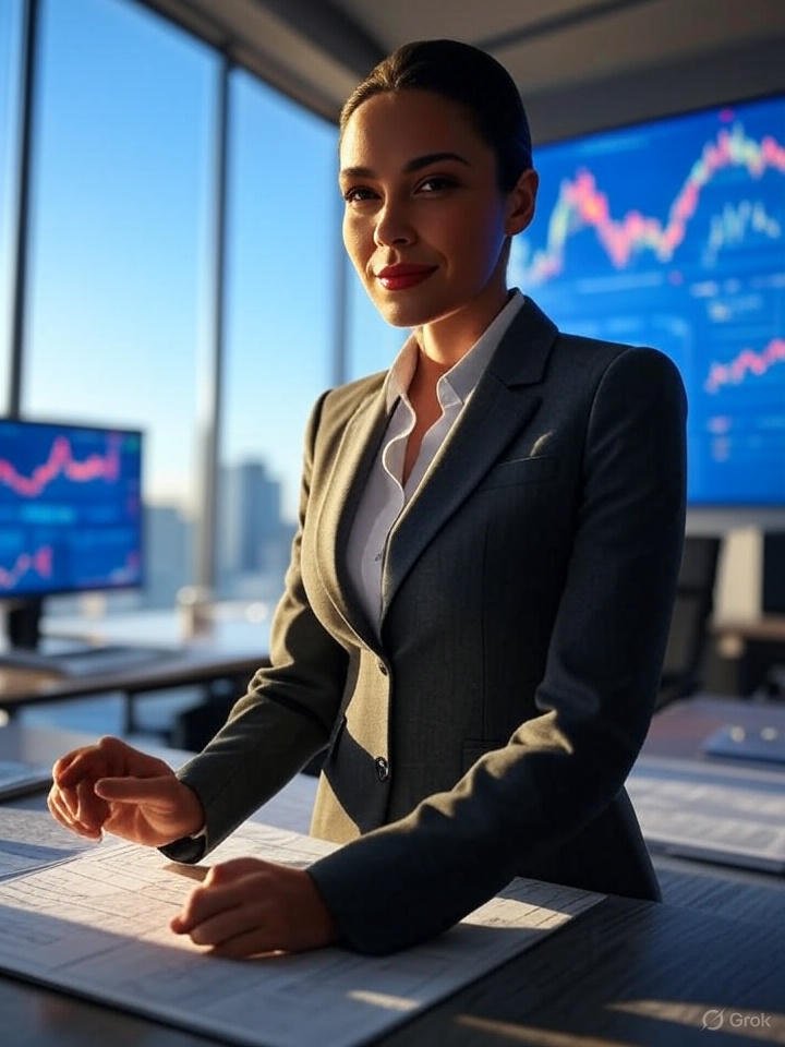 Graph showing investment growth trends for 2025