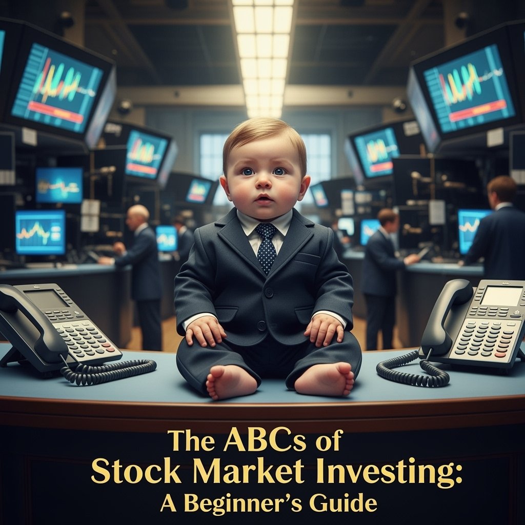 Illustration of stock market basics